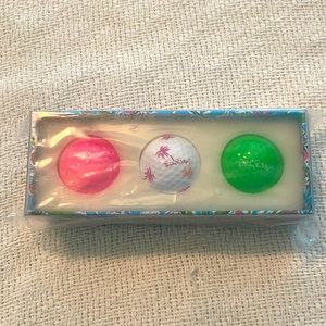 Lilly Pulitzer golf ball set